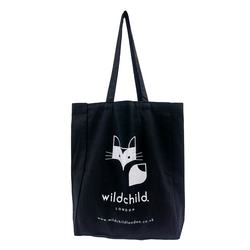 Eco Friendly Promotional Black 10OZ Cotton Shopping Tote Bags