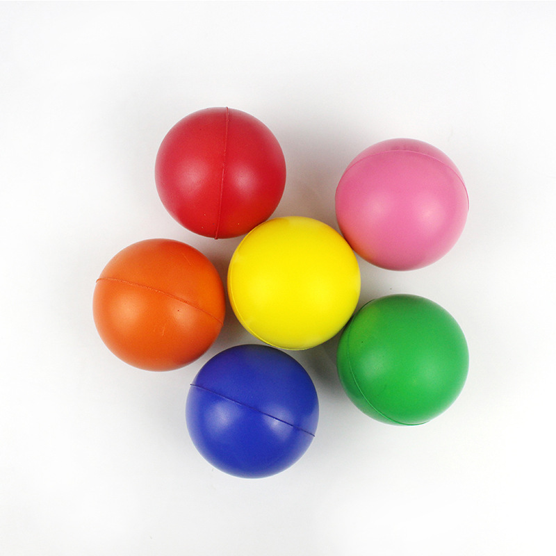 U Foam Stress Ball Sponge Surface Ball Recovery Pressure Ball High Elasticity Children's Toy Customized