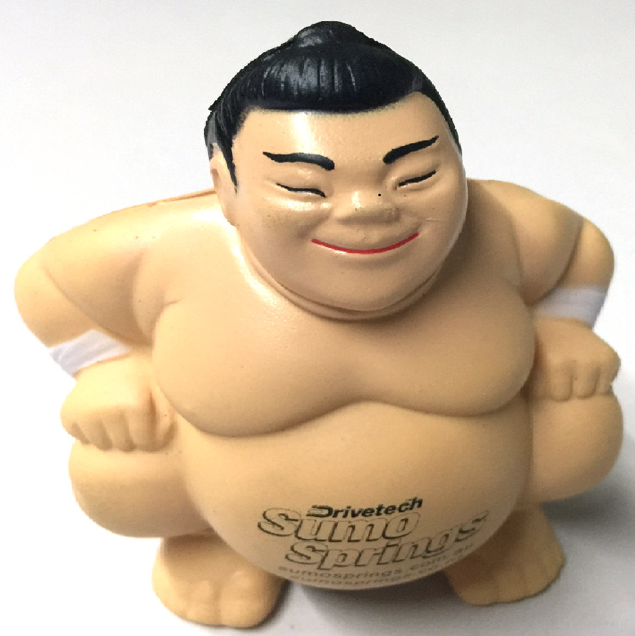 Novelty Sumo Shape Stress Toy/Custom Stress Reliever Toys